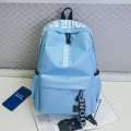 2024 Back To School Season Large Capacity Student Backpack Casual Solid Color Oxford Backpack Multi Functional Simple Bag. 