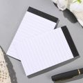 5 psc Portable 30 Sheets A7 Note Pads Diary Blank Horizontal Memo Pad Office Supplies Simple Writing Slabs Student. 