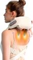 Mini Shiatsu Neck Massager, Shoulder Neck Massager with Heat for Pain Relief Deep Tissue, Neck, Back, Shoulder, Leg Electric Kneading Massager, Perfect Gifts for Men Women Dad Mom. 