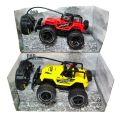 Remote Control Off Road Rechargeable Jeep Vehicle with Light, USB Cable and Rechargeable Battery. 