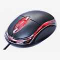 Jedel Usb Optical Mouse with Light For Working Notification. 