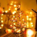 10ft 30LED Christmas Decorative Hanging Light Warm White Fairy String Light Party Home. 