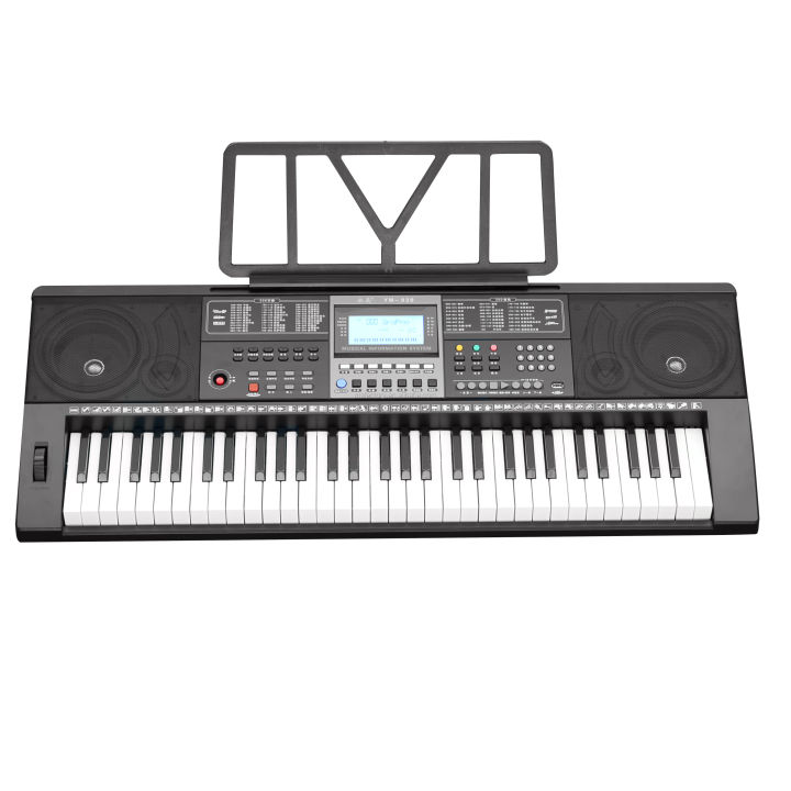 YM 928 Model 61 Keys Keyboard Touch Response Design And Pitch Binder Midi Function Lcd Musical Instrument Electronic Piano Keyboard Yong Mei