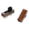 5pcs Mini SS-24E01 Micro Slide Switch 10P 2P4T 4 Position Toggle Switch Vertical 5mm Toggle Micro Switch. 
