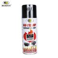 Spray Paint Hi Heat Gloss Black 0039 400 ml for Metal, Plastic, Wood, Wall, Car & Bike | Fast Drying, Brilliant Finish, Interior & Exterior Use | Multipurpose | Durable (Bosny). 