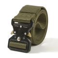 Tactical Metal Buckle Belt Quick Release Military Belt Soft Nylon Sports Accessories For Men - Best Belt. 