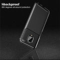 Lenuo for Xiaomi Redmi Note 9s / Redmi Note 9 Pro Max Case Silicone Matte Carbon Fiber Back Cover. 