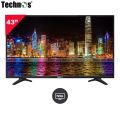 Technos Black 32"Normal HD LED TV. 