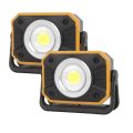Rechargeable LED Work Light, Portable 10W COB Flood Work Light 1000 Lumens. 