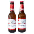 Budwiser Beer - 330 ml ( Pack of 2 ). 