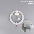 lights LED Ring PANEL Circle Light 12W 18W 24W 36W Ceiling board Fixtures lamp board blubs Round Replacement Board Natuo. 