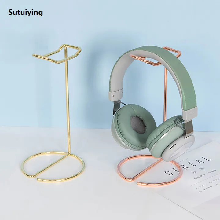 Sutuiying%201pc%20Iron%20Line%20Headphone%20Stand%20Metal%20Support%20Headset%20Stand%20Rack%20Cute%20Bluetooth%20Wireless%20Headphones%20Holder%20Support%20Gamer%20Helmet%20-%20Image%203