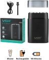 VGR V-341 Mini Face Shaver for Men | Portable USB Rechargeable Electric Hair Trimmer | Safe & Smooth Household Shaving Device. 