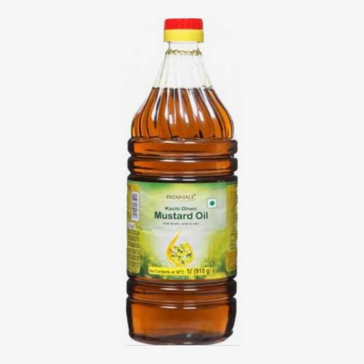 Patanjali Mustard Oil, 1L(Pack of 2)