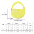 Portable Handmade Pet Backpack Comfortable Breathable Dog Bag Soft Cat Outing Bag Spring/Summer. 