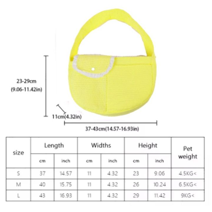 Portable%20Handmade%20Pet%20Backpack%20Comfortable%20Breathable%20Dog%20Bag%20Soft%20Cat%20Outing%20Bag%20Spring/Summer%20-%20Image%202