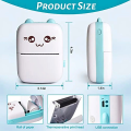 Mini Portable Pocket Thermal Printer Wireless Bluetooth Printer. 