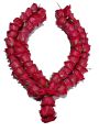 1 Piece Of Fresh Floral & Pearl Garlands, Rose Ko Mala For Bride And Groom. 