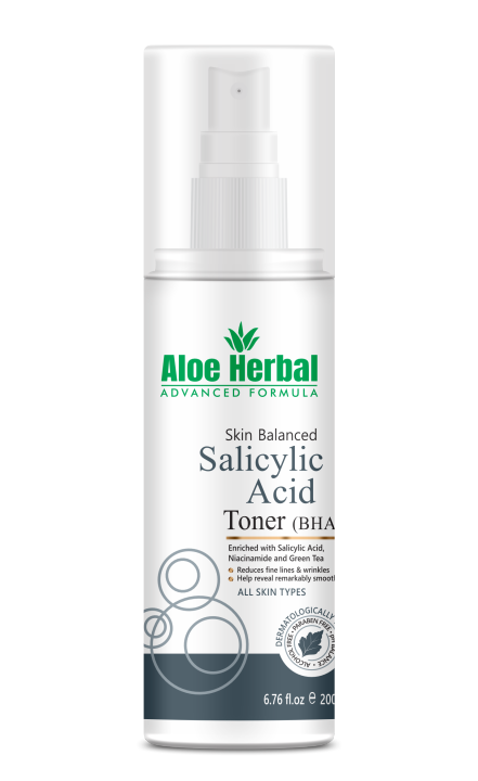 Aloe Herbal Advanced Formula Skin Balancing Salicylic Acid Toner for Oily/Combination Skin 200ML