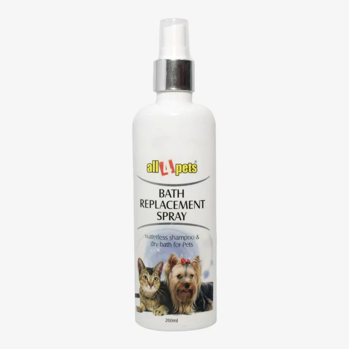 All%204%20Pets%20Bath%20Replacement%20Dry%20Shampoo%20200ml%20-%20Image%202