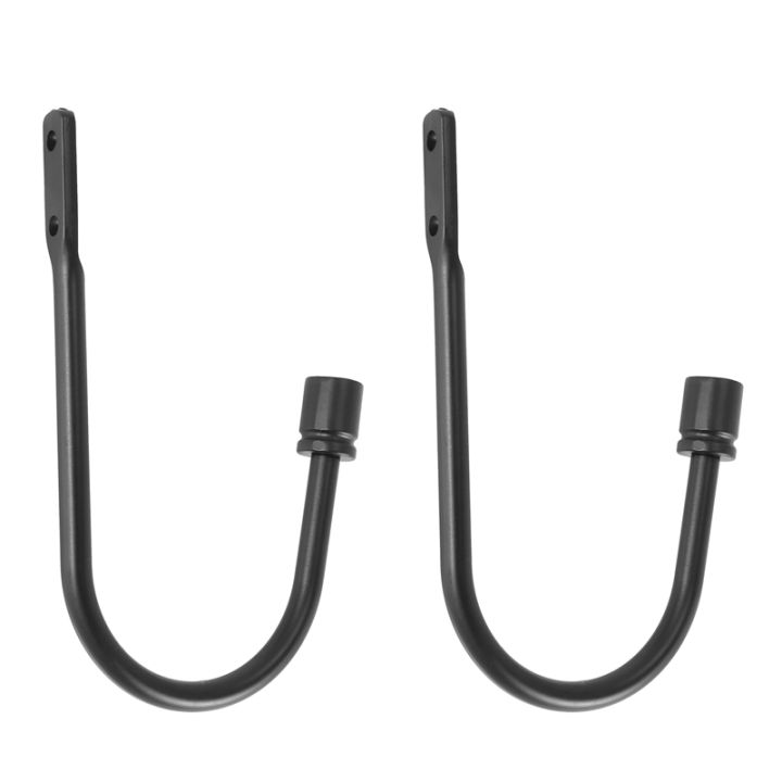 NAMUNY Curtain Holdback, Wall Mounted Curtain Tieback Hooks, Metal Decorative Window Drapery Holder Curtain Hook