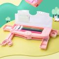 Multi-functional Pen box, Pop-up, Pop-Up, Cute Cartoon Pen Box Organizer, Stationery, Includes Sharpener, Schedule, Whiteboard, School. 