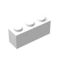MOC 3622 High-Tech Accessories 1x3 Bicks Normal Bricks 20PCS Model Building Blocks Educational Toys Gifts Technical Toy. 