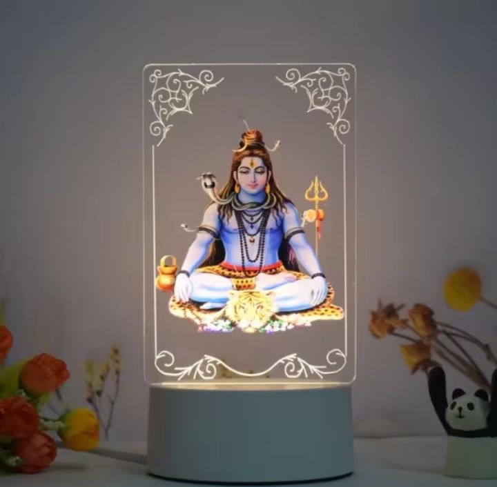 LIGI%20The%20Lord%20Shiv%203D%20Illusion%20Led%20Night%20Lamp%20-%20Image%202