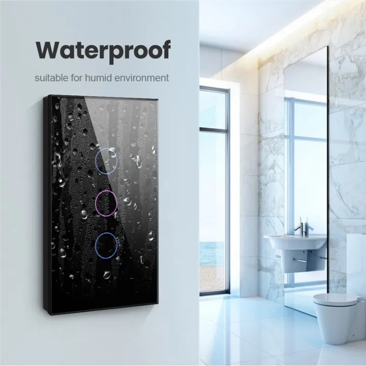 WiFi%20Smart%20Wall%20Switch%20LED%20Light%20Switches%203%20Gang%20Smart%20Touch%20Sensor%20Black%20US%20Plug%20-%20Image%208
