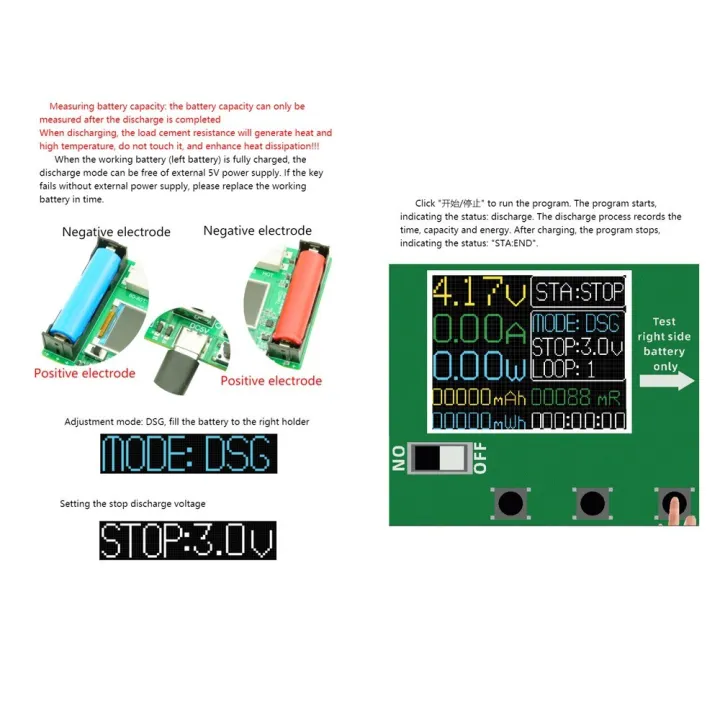18650%20Lithium%20Battery%20Capacity%20Tester%201.77inch%20Display%20Internal%20Resistance%20Measurement%20Module%20Type-C%20Interface%20with%20Battery%20Capacity%20Division%20and%20Running%20Cycle%20Function%20-%20Image%206