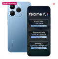 Realme 15T 5G Smartphone 8+128GB Silk Blue,6.67inch Screen, 120Hz Display,7000mAh Battery,60W Fast Charge,Front & Rear Dual 50MP Cameras, Dimensity 6400 Max 5G Chipset,IP69 (Silk Blue, 128 GB)  (8 GB RAM). 