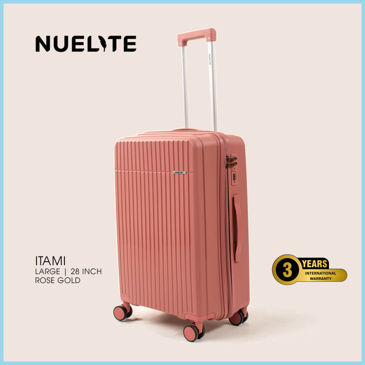 NUELITE%203%20Piece%20ITAMI%20Trolley%20Luggage%20Set%20Hard%20Shell%20Suitcase%20With%208%20Wheels%20Anti%20Theft%20Lock%20Travel%20Suitcase%20Luggage%20-%20Image%203