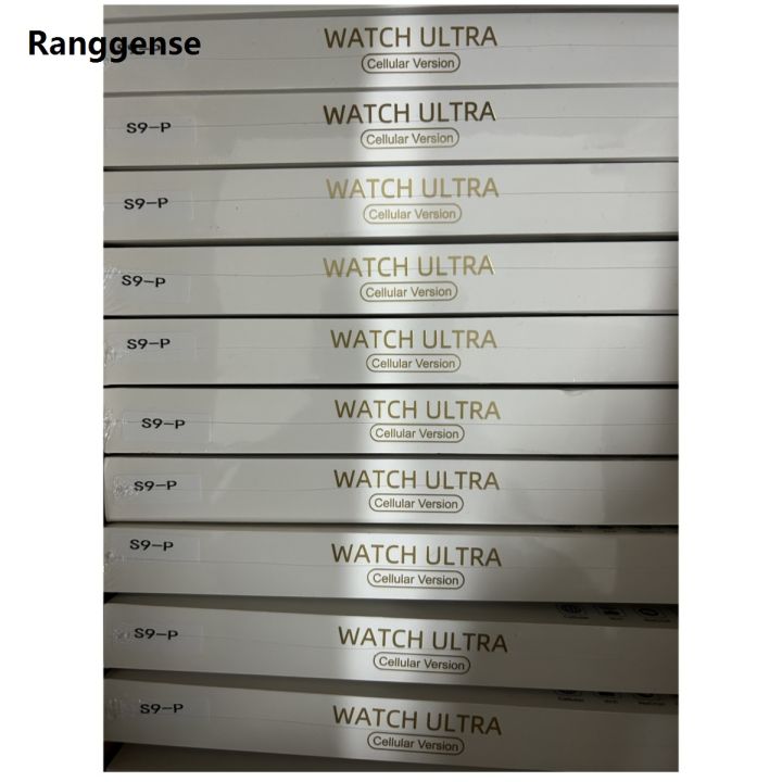 Ranggense High Quality REGJU NEW S9 Ultra Android Smart Watch 4G Network SIM Card 2.2'' 448*528 Amoled Health Monitoring with Google Play Store S9 Smartwatch BNGJI