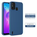 Tecno Spark 6 GO - Case Liquid Silicone Soft Gel Rubber Shockproof Cover. 