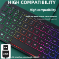 Compact Wired Keyboard for Laptops Mini External Keyboard with USB Connection Ideal for Home and Office Use B. 