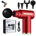 Electric Massage Gun | 6 Gears Deep Tissue Muscle Massager | Ideal for Fitness & Everyday Relaxation. 