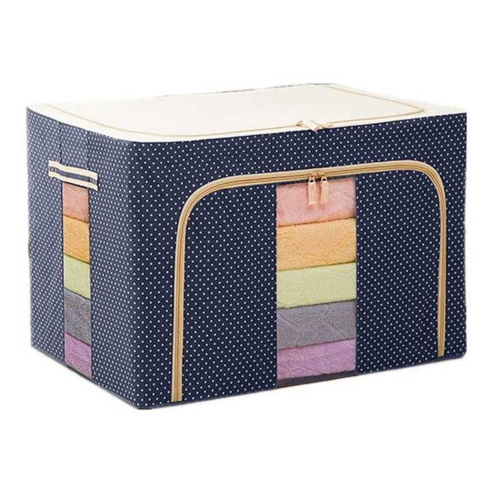 Foldable Multipurpose Breathable Clothes Storage Bag 66Ltrs