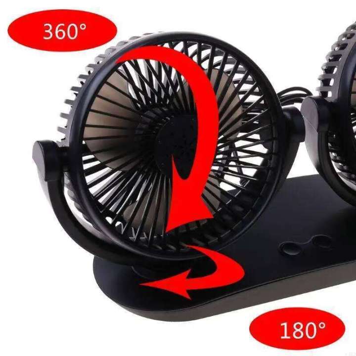 63HD%203%20Gears%20Mini%20Cooling%20Portable%20Auto%20Electric%20Dual%20Head%20Fan%20for%20Car%20-%20Image%203