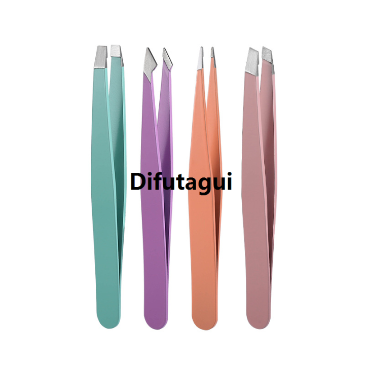 Difutagui%20Eyebrow%20Tweezer%20Eye%20Brow%20Clips%20Hair%20Removal%20Makeup%20Tools%20Eyelashes%20Luxury%20Extension%20Double%20Eyelid%20Application%20Stainless%20Steel%20-%20Image%206