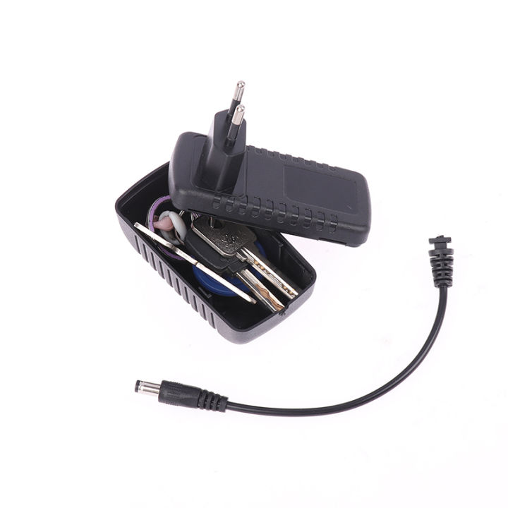SHINEOFI Discreet Fake Charger Plug Secret Hiding Container – Hollow Power Adapter For Stashing Cash, Jewelry, Pills, Or Keys (Realistic Computer Charger Design)