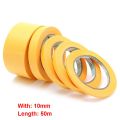1PC 50M General Purpose DIY Craft Painting Paper Car Sticker Masking Tape Yellow Adhesive. 