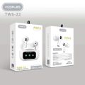 YESPLUS  Pro 2 Touch Screen TWS Bluetooth Earbuds With ANC & On Case Display |New Generation Earpod| White. 