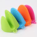 Silicone Hot Pot Holder Oven Mitts Mini Cooking Protection Glove Home Use(1Pair) (Colour May Vary). 