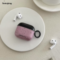 Sutuiying Instagram Retro Purple Splash Ink Suitable For Airpods 1 2 3 4 Generation New style Wireless Bluetooth Earphones Anti Drop Protective Cove. 