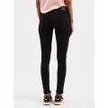 LEVI'S 710 Super Skinny Mid Rise Black Jeans For Women 21325-0233. 