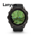 Lanyun Garmin Fenix 8 Sapphire AMOLED 51mm/47mm/43mm premium multisport 2025 GPS smartwatch with Dive Capability, Voice Features. 