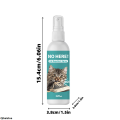 Qibeistoe2025 Pet Exclusion Zone Spray Cat Repellent Repelling Induction Spray Cat Repellent Spray To Prevent Cat Disorderly Urine. 
