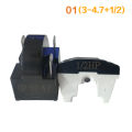 PTC Starter Relay Refrigerator Starter Relay Refrigerator Overload Protector Compatible with LG Refrigerator Compressor,Freezers Netiie. 