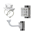 Universal Vertical Pole Mount Adapter, with 10 , Wall Mounting Loop Bracket. 