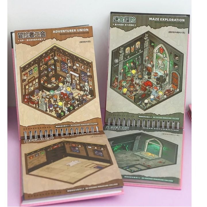 Kawaii%203D%20Pocket%20Cabin%20Scene%20Miniature%20Collection%20Stickers%204.0%20Version%20Visual%20Stacking%20DIY%20Handbook%20Stickers%20Children's%20Toys%20Girl%20Design%20Miniature%20Scene%20Collection%20Kids%20-%20Image%208